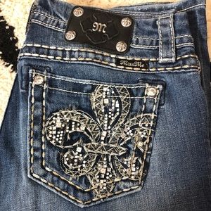 Miss me boot cut jeans size 28